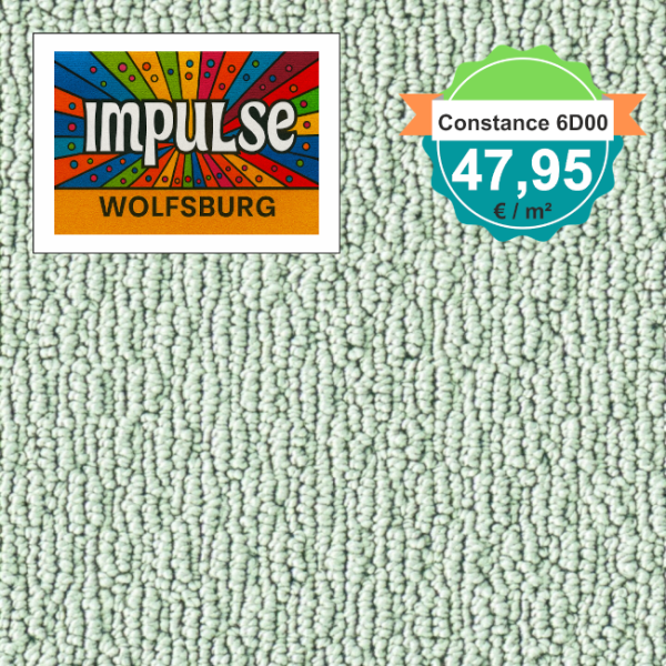 Vorwerk Constance 6D00 blaßblau – Draufsicht, VK-Preis 47,95 € auf dem Bild